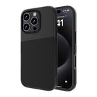 AXS PROTech Plus Dual-Layered Anti-Shock Sleek Case for Apple iPhone 16 Pro - Black-Drop resistant up to 10 feet