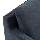 Modway Serene Fabric Slipcovered Swivel Armchair - Slate Blue-Assembly Required
