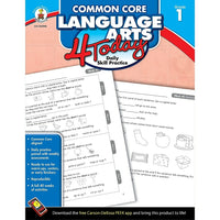eBook: Carson Dellosa 104596-EB Common Core Language Arts 4 Today - Grade 1-You will receive two emails: one confirming your entire order, and one with a "Download Software" buttonYou can download immediately or return to your email to download later