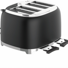 Salton NuRetro Digital 4 Slice Toaster - Midnight Black-Curate your kitchen with other matching products in the salton nuretro collection!