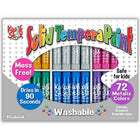 Kwik Stix Tempera Paint Sticks Classpack - Metalix Color - 72 Pack-Kwik Stix Solid Tempera Paint sticks take the mess out of painting while keeping all the fun