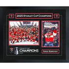 Sergei Bobrovsky Florida Panthers 2025 Stanley Cup Champions - Framed Print - 22" x 18"-Premium virtual frames