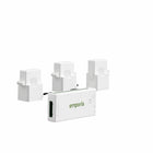 Emporia Vue 3 Smart 3-Phase Home Energy Monitor-Ready for three phase electrical systems and includes an extra 200A sensor designed for light commercial three phase four wire installations up to 415Y 240VAC and less than 600A, compatible with systems that use a neutral connection and not compatible with three phase three wire delta systems with no neutral so no additional sensor purchase is required