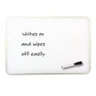 Flipside Two-Sided Aluminum Framed - Magnetic Dry Erase Board with Pen - 12" x 17.5" - 3 Pack-Aluminum framed