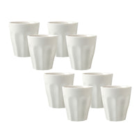 Maxwell & Williams Sala White Latte - Set of 4 - 2 Pack-Dishwasher Safe