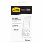 OtterBox Glass Screen Protector in Bulk Packaging for iPhone 17 - Clear-Flawless touch response