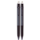 uni-ball Erasable Gel Retractable Pens - 0.7mm - Black - 2 Pack-Ink Color: Black