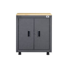 Cat RTA 28” 2-Door Base Cabinet-Wide Dual-Door Access: Allows easy loading and unloading of stored materials.