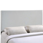 Modway Region Upholstered Fabric King Headboard - Sky Grey-5