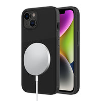 AXS PROTech Plus Anti-Shock Case Magsafe & ARMORGlass Screen/Camera Lens Protector for Apple iPhone 14 Plus - Black-PROTech Plus - Drop resistant up to 10 feet