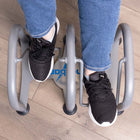 Bouncyband Dual Pedal Portable Foot Swing-DURABLE QUALITY: Made of heavy gauge steel and thick rubber feet, stays in place on both hard floors and carpets