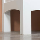 Kleankin Tall Bathroom Storage Cabinet with Adjustable Shelves - White-Overall Dimensions: 15"W x 13"D x 63"H (38 x 33 x 160 cm) 