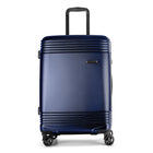 Bugatti Nashville 25.6" Hardside Check-in Luggage - Navy-Navy and recycled PET (Polyethylene Terephthalate)