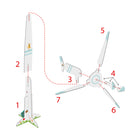 Janod WWF Wind Turbine Building Cooperative Game-Be quick and strategic to beat the clock.