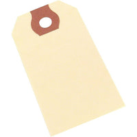 Crownhill Plain Manilla Shipping Tags, #2 Size, 3-1/4" x 1-5/8", 1000 Pack-These shipping tags easily attach to packages for easy identification