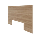 Nexera James Headboard - Queen Size - Brown Oak-Convenient Delivery and Assembly: Enjoy doorstep delivery and hassle-free assembly using just a screwdriver
