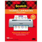 Scotch Thermal Laminating Pouches - 5 mil Size - 100 Pack-Ideal for protecting items from damage
