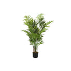 Monarch Specialties 47" Artificial Indoor Areca Palm Tree - Floor - Black Pot-Add a tropical burst of greenery to any floor of your home or office with this 47" tall artificial indoor areca palm tree in a 5" black pot