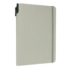Gry Mattr Notebook with Pen - 5" x 8" - Lined - 100 Sheets - Green-Comes with lined pages, perfect for on-the-go use