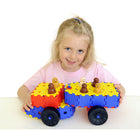 Polydron Junior Building Set - 124 Pieces-Great way for children to learn about moving vehicles