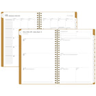Cambridge 2026 WorkStyle Focus Weekly/Monthly Planner - 8-1/2" H x 5-1/2" W - Clay - Bilingual-12 months of weekly/monthly planning