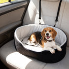 PawHut Dog Car Seat for Small/Medium Pets-Sized for small and medium dogs under 33 lbs. (15 kg)