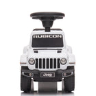 Freddo Jeep Rubicon Foot to Floor Ride-On for Toddlers White-Sturdy and Safe: Made with durable PP tires and seat, this ride-on is built to support up to 55 lb (25 kgs) for safe and long-lasting fun