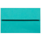 JAM Paper A10 Coloured Invitation Envelopes - 6 x 9.5 - Sea Blue Recycled - 50 Pack-Our envelopes are made from 30% recycled 24 lb paper and feature a straight flap gum closure with a smooth finish