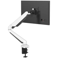 ShoppingAll SA-GM212U Adjustable Single Gas Spring Monitor Mount Desk Stand for 15"-32" Monitor - White-Hold one 15"-32" monitor, The arm holds up to 17.6lb/8kg monitor with 75mm x75mm or 100mm x 100mm VESA mounting hole