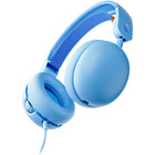 Skullcandy Grom Surf Over-ear Wired Headphones - Blue-Volume-Limited and Kid-Safe - These headphones are designed for kids age 6+ and are safe for children with the volume limited to 85 decibels.