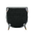 Manhattan Comfort Maya 24.02" Modern Velvet Upholstered Dining Chair - Grey-30 Day Limited Manufacturer's Warranty