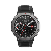 Amazfit T-REX 3 Smartwatch - Onyx-Over 3 Weeks of Battery Life: The Amazfit T-Rex 3 smart watch can last for 27 days with typical use, 42 hours in GPS Accurate Mode, and up to 114 hours in GPS Long Battery Life Mode. With some settings disabled, GPS usage can even last up to 180 hours for long hikes