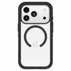 OtterBox Defender Pro XT Clear Compatible with MagSafe Case with Camera Control for iPhone 17 Pro - Dark Side Black-Precision designed opening for easy interaction with Camera Control without compromising on protection