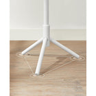 Boutique Home Adjustable Free-Standing Coat Rack - 8 Hooks - 3 Height Options - White-5