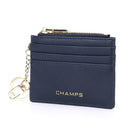 Champs Iconic Keychain Cardholder - Navy-RFID protective Lining