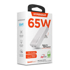 HyperGear 65W Flat Ultra-Slim Dual Port USB-C Wall Travel Charger-65W USB-C Power Delivery with PPS