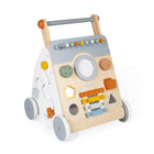 Janod Sweet Cocoon Multi Activity Baby Walker-Multi-activity walker suitable for learning to walk.