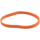 JAM Paper Durable Rubber Bands - Size 64 - Orange - 100 Pack-Size: 64 (3 1/2 x 1/4 inches) | Made from a combination of high quality natural rubber and elastic