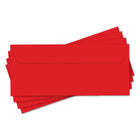 Geographics #10 Envelopes - Red - 40 Pack-Natural feel