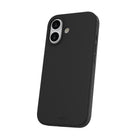 TUFF8 GlideAir Mag Rugged Case for iPhone 17 - Black-Soft-touch Exterior: Features a silky-smooth finish that feels gentle in your hand while offering a secure grip