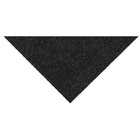 Edgewood Supreme Knob Heavy Traffic Entrance Mat - 3' 6" W x 6' L - Charcoal with Black Edging -Perfect for high traffic entryways, lobbies, hallways