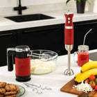 Westinghouse Retro 5 Speed Hand Mixer - Red-6