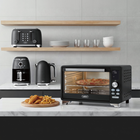 Salton NuRetro Digital Air Fryer Toaster Oven - Midnight Black-Auto preheat function - ensures precise cooking by starting the timer only once the oven reaches your selected temperature.