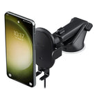 iOttie Auto Sense 2 Wireless Dash & Windshield Mount for Mobile Phones-Qi wireless charging delivers up to 10W of power to compatible Qi-enabled smartphones on contact without the need for additional power cables. Power adapter included