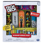 Tech Deck Skate Shop Bonus Pack - Assorted Colours-REAL SKATEBOARD GRAPHICS: The Tech Deck Sk8shop Bonus Pack includes 6 fingerboard decks (styles vary) with authentic graphics from the biggest brands in skateboarding.