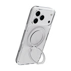 TUFF8 Glide360 Mag Case for iPhone 17 Pro Max - Clear-Improve Grip: Acts as a ring for better grip and hold