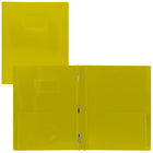 Staples Poly Report Cover - Yellow-Letter size