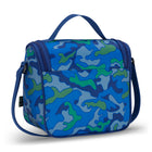 Roots Recycled Lunch Bag  - 5L - Blue Camo-Insulated Interior: Keeps meals and snacks fresh throughout the day