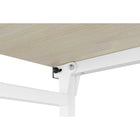 Ceha Canada KMH Folding Table - 28" H x 47" L x  27.5" W - Signal White-7