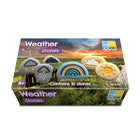 Yellow Door Weather Stones 10-Piece Set-Made from a unique stone mix, the symbols are robust enough to be used outside, whatever the weather!